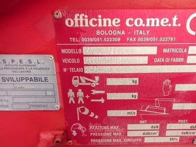 Iveco Ecodaily 35 C10 2.3 HPI CON CESTELLO Rosso usata Torino