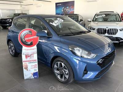 Hyundai i10 1.0 MPI 63 CV Connectline KM0 MY25 Blu/Azzurro usata Alcamo