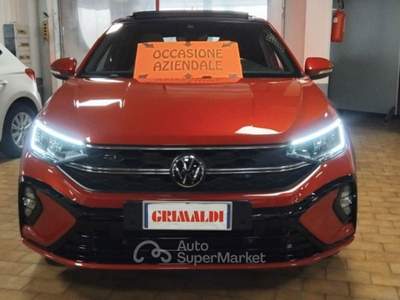 Volkswagen Taigo 1.0 TSI DSG R-Line TETTO Rosso usata Vigevano