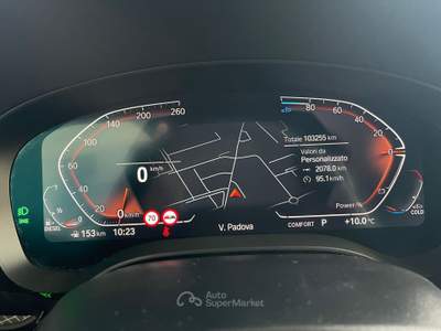 BMW Serie 5 520d Unico proprietario Blu/Azzurro usata Trebaseleghe