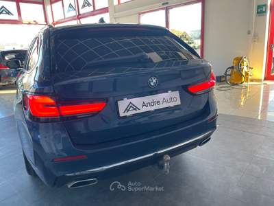 BMW Serie 5 520d Unico proprietario Blu/Azzurro usata Trebaseleghe