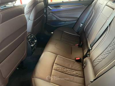 BMW Serie 5 520d Unico proprietario Blu/Azzurro usata Trebaseleghe