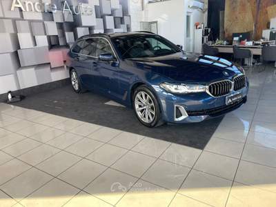 BMW Serie 5 520d Unico proprietario Blu/Azzurro usata Trebaseleghe