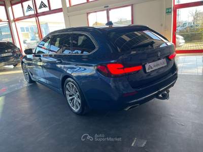 BMW Serie 5 520d Unico proprietario Blu/Azzurro usata Trebaseleghe