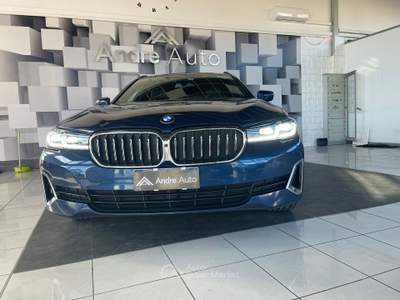BMW Serie 5 520d Unico proprietario Blu/Azzurro usata Trebaseleghe