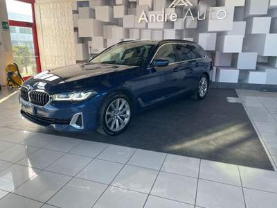 BMW Serie 5 520d Unico proprietario Blu/Azzurro usata Trebaseleghe