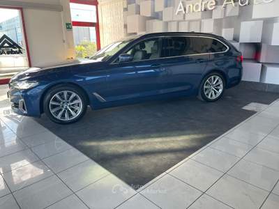 BMW Serie 5 520d Unico proprietario Blu/Azzurro usata Trebaseleghe