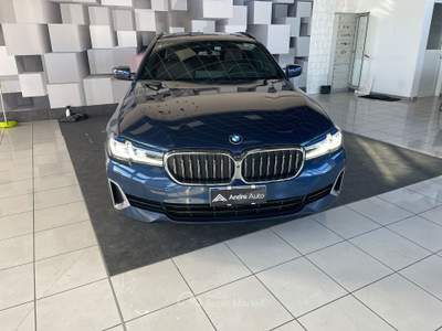 BMW Serie 5 520d Unico proprietario Blu/Azzurro usata Trebaseleghe