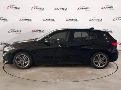 BMW Serie 1 118i 118 i Msport DCT CERCHI 17,NAVI,SENSORI,LED  Nero usata Coccaglio