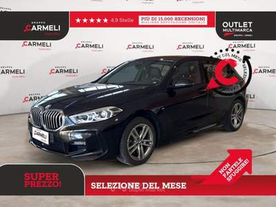 BMW Serie 1 118i 118 i Msport DCT CERCHI 17,NAVI,SENSORI,LED  Nero usata Coccaglio