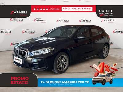 BMW Serie 1 118i 118 i Msport DCT CERCHI 17,NAVI,SENSORI,LED  Nero usata Coccaglio