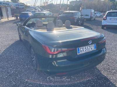 BMW Serie 4 430i 430i Cabrio Luxury Verde usata CATANIA