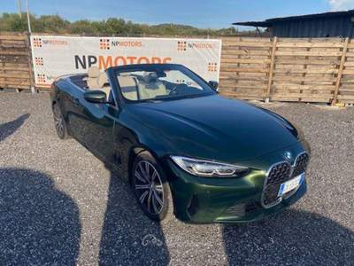 BMW Serie 4 430i 430i Cabrio Luxury Verde usata CATANIA