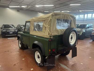 Land Rover Defender 90 2.5 td Soft Top Verde usata Cremona