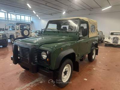 Land Rover Defender 90 2.5 td Soft Top Verde usata Cremona