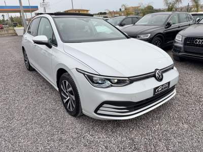 Volkswagen Golf Golf 2.0TDI 150CV TETTO LED IQ-LIGHT NAVI RETROCAMERA Bianco usata Villarosa