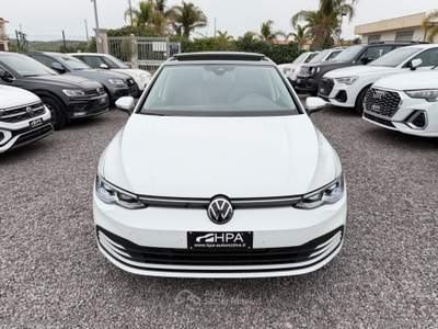 Volkswagen Golf Golf 2.0TDI 150CV TETTO LED IQ-LIGHT NAVI RETROCAMERA Bianco usata Villarosa