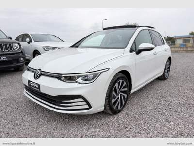 Volkswagen Golf Golf 2.0TDI 150CV TETTO LED IQ-LIGHT NAVI RETROCAMERA Bianco usata Villarosa