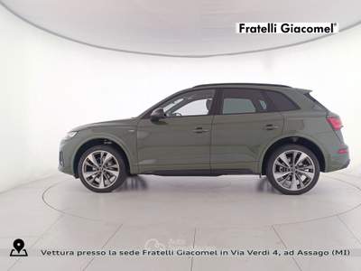 Audi Q5 40 2.0 tdi mhev 12v identity black quattro s-tronic Verde usata Assago