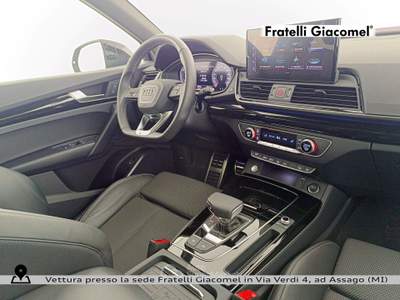 Audi Q5 40 2.0 tdi mhev 12v identity black quattro s-tronic Verde usata Assago