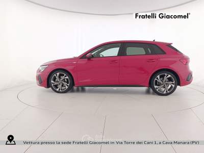 Audi A3 sportback 35 2.0 tdi s line edition s-tronic Rosso usata Assago