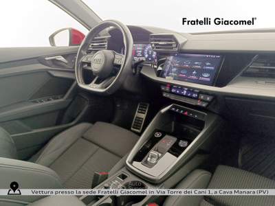 Audi A3 sportback 35 2.0 tdi s line edition s-tronic Rosso usata Assago