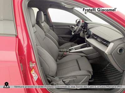 Audi A3 sportback 35 2.0 tdi s line edition s-tronic Rosso usata Assago
