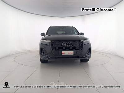 Audi Q7 3.0 tdi mhev s line edition quattro 286cv tiptronic 7p.ti Nero usata Vigevano