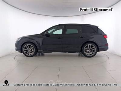 Audi Q7 3.0 tdi mhev s line edition quattro 286cv tiptronic 7p.ti Nero usata Vigevano