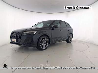 Audi Q7 3.0 tdi mhev s line edition quattro 286cv tiptronic 7p.ti Nero usata Vigevano