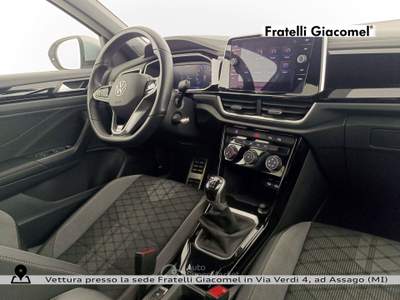 Volkswagen T-Roc 1.0 tsi r-line 110cv Argento usata Assago