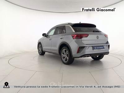 Volkswagen T-Roc 1.0 tsi r-line 110cv Argento usata Assago