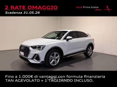 Audi Q3 SPORTBACK 35 TDI S-TRONIC S-LINE Bianco usata San Fior