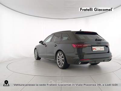 Audi A4 avant 40 2.0 tdi mhev s line edition quattro 204cv s-tronic Nero usata Lodi