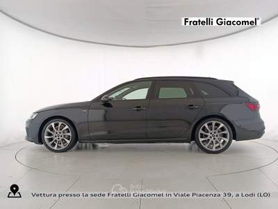 Audi A4 avant 40 2.0 tdi mhev s line edition quattro 204cv s-tronic Nero usata Lodi