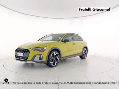 Audi A3 allstreet 35 1.5 tfsi mhev identity contrast s-tronic Giallo usata Vigevano