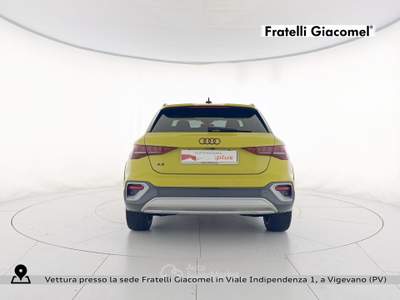 Audi A3 allstreet 35 1.5 tfsi mhev identity contrast s-tronic Giallo usata Vigevano