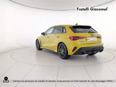 Audi RS 3 sportback 2.5 tfsi quattro s-tronic Giallo usata Assago
