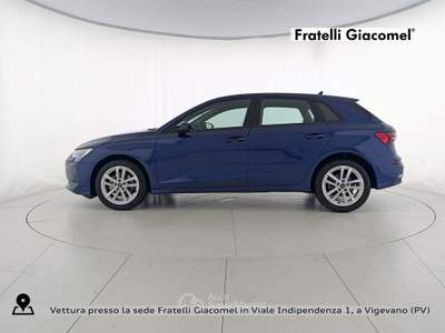 Audi A3 sportback 35 2.0 tdi s-tronic Blu/Azzurro usata Vigevano