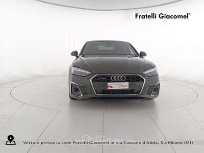 Audi A5 sportback 40 2.0 tdi mhev s line edition quattro 204cv s-tronic Nero usata Milano