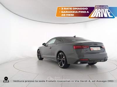Audi A5 40 2.0 tdi mhev s line edition quattro 204cv s-tronic usata Assago