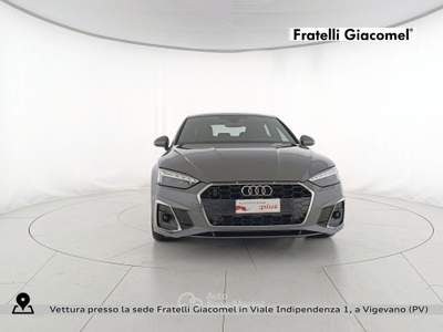Audi A5 sportback 40 2.0 tdi mhev s line edition 204cv s-tronic Grigio usata Vigevano