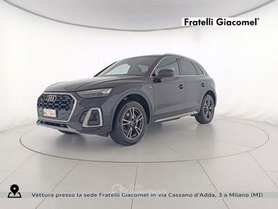 Audi Q5 40 2.0 tdi mhev 12v s line quattro s-tronic Nero usata Milano