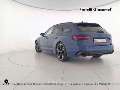 Audi RS 4 avant 2.9 tfsi quattro 450cv tiptronic Blu/Azzurro usata Milano