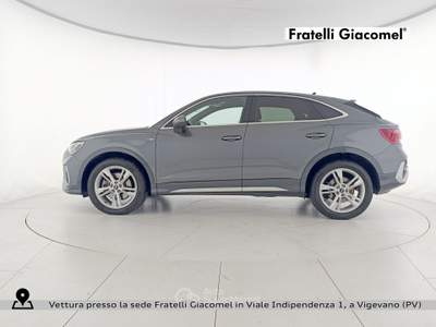 Audi Q3 sportback 40 2.0 tdi s line edition quattro 193cv s-tronic Grigio usata Vigevano