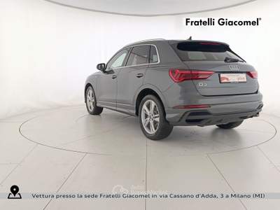 Audi Q3 35 2.0 tdi s line edition s-tronic Grigio usata Milano