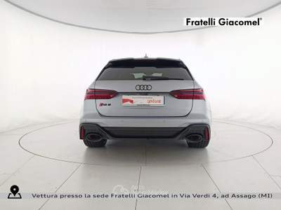 Audi RS 6 avant 4.0 mhev performance quattro tiptronic Argento usata Assago