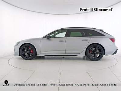 Audi RS 6 avant 4.0 mhev performance quattro tiptronic Argento usata Assago