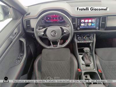 Skoda Kodiaq 2.0 tsi rs 4x4 245cv dsg Grigio usata Assago