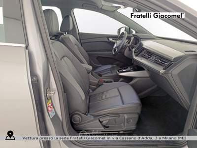 Audi Q4 40 business advanced Grigio usata Assago